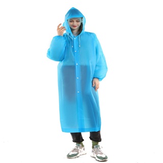 Raincoat Waterproof Reusable Adult Ladies Mens Festival Camping Hiking Rain Coat